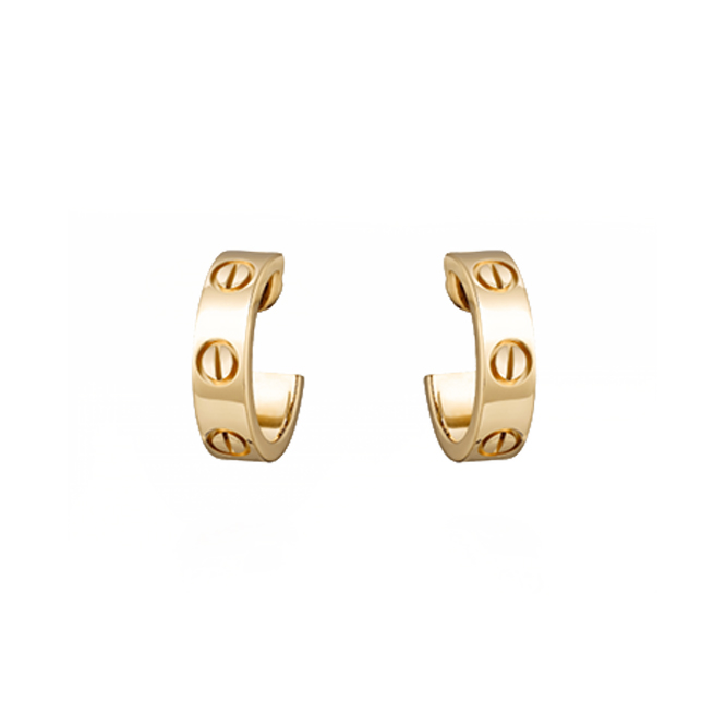 CARTIER  LOVE EARRINGS B8022500