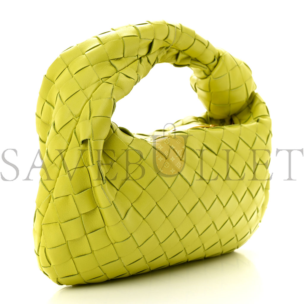 bo*te*ga Ve*ne*ta nappa intrecciato mini jodie kiwi (27*14*8cm)