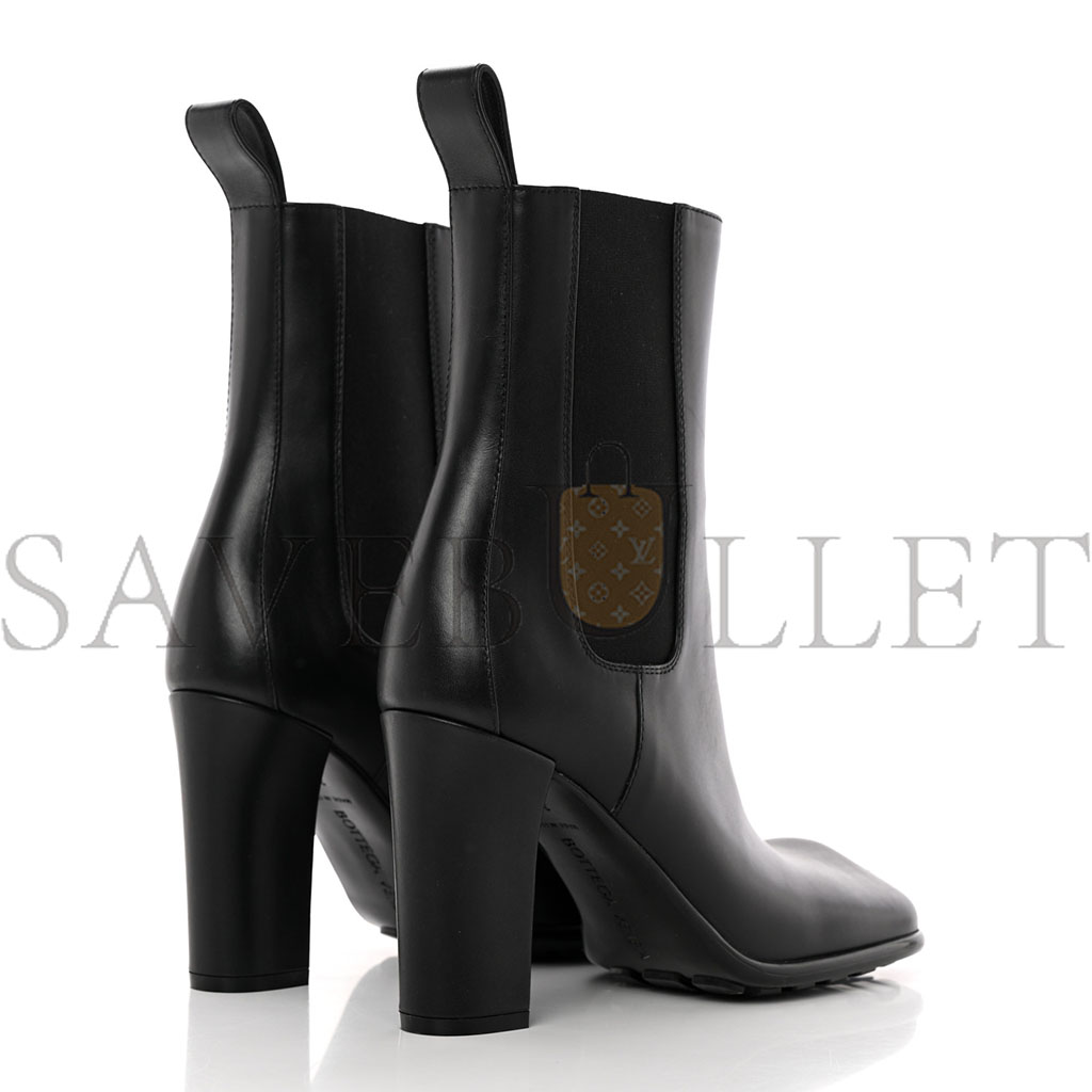 Bo*te*ga ve*ne*ta calfskin storm chelsea boots 385 black