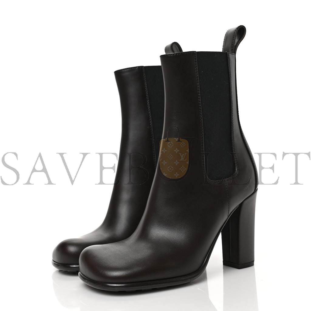 Bo*te*ga ve*ne*ta calfskin storm chelsea boots 35 fondant