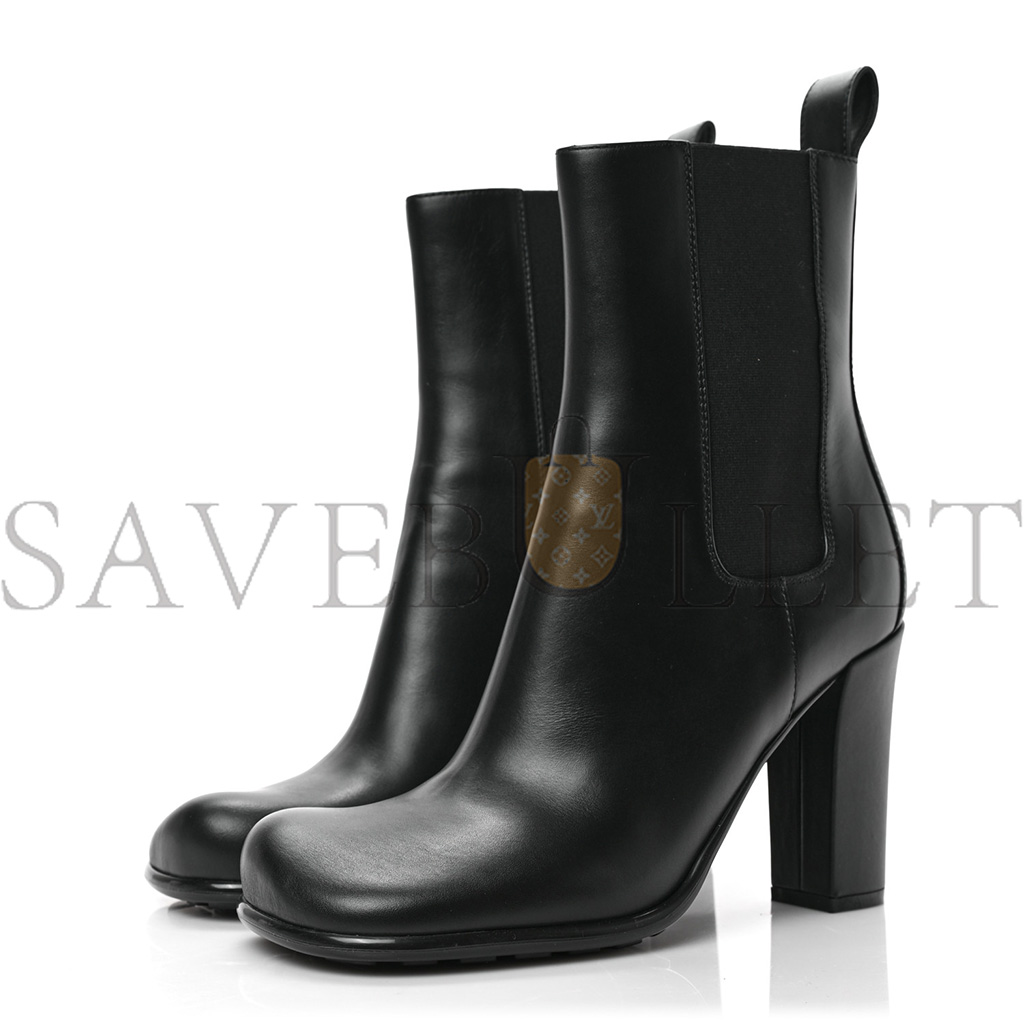 Bo*te*ga ve*ne*ta calfskin storm chelsea boots 41 black