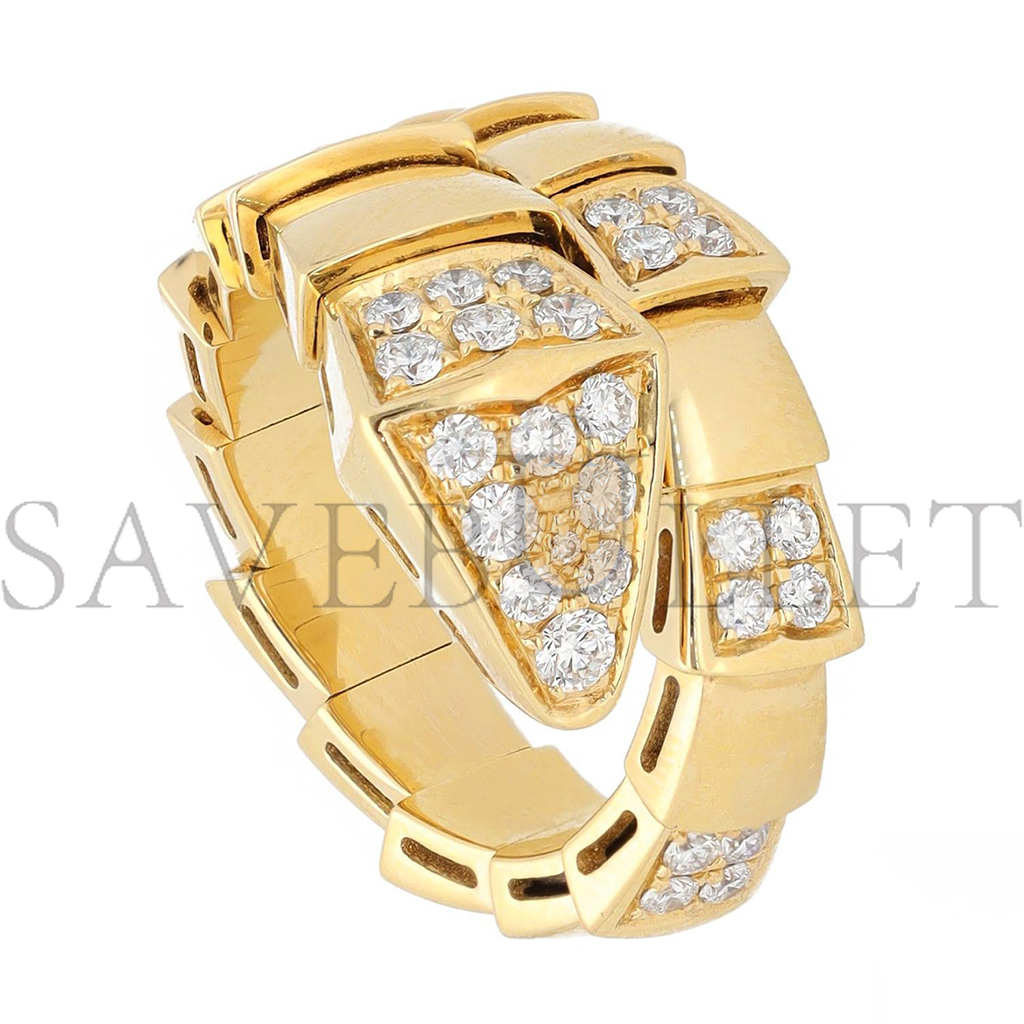 B*l*ai serpenti one coil viper ring 388010