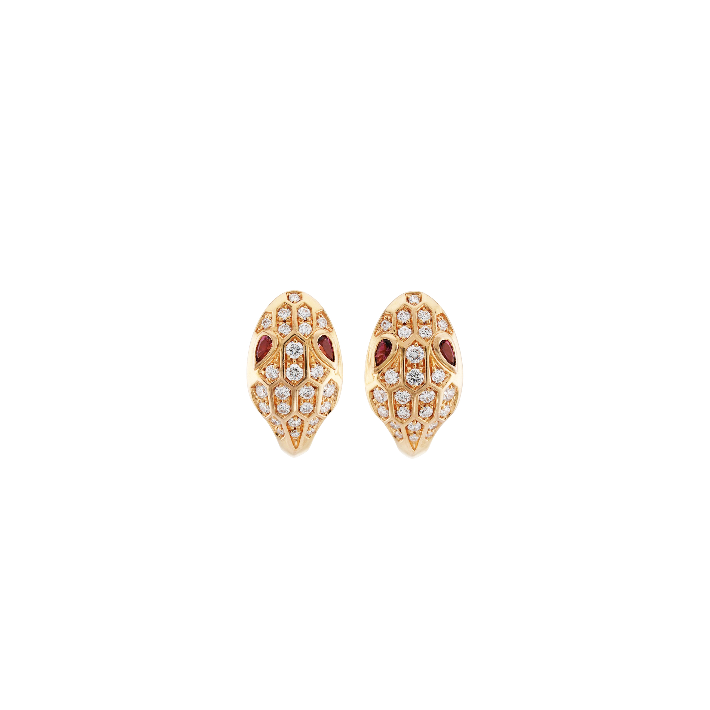 B*l*ai serpenti diamond earrings 380165