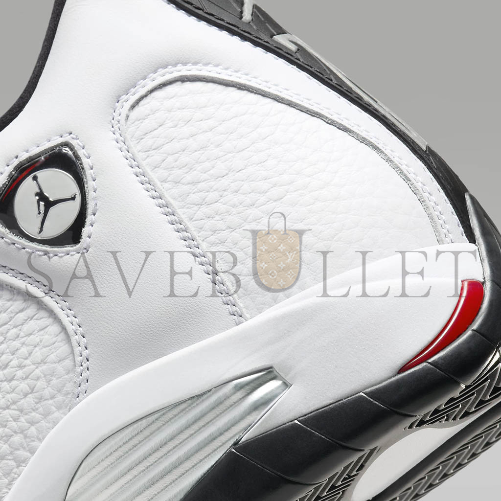 AIR JORDAN 14 RETRO BLACK TOE 487471-160