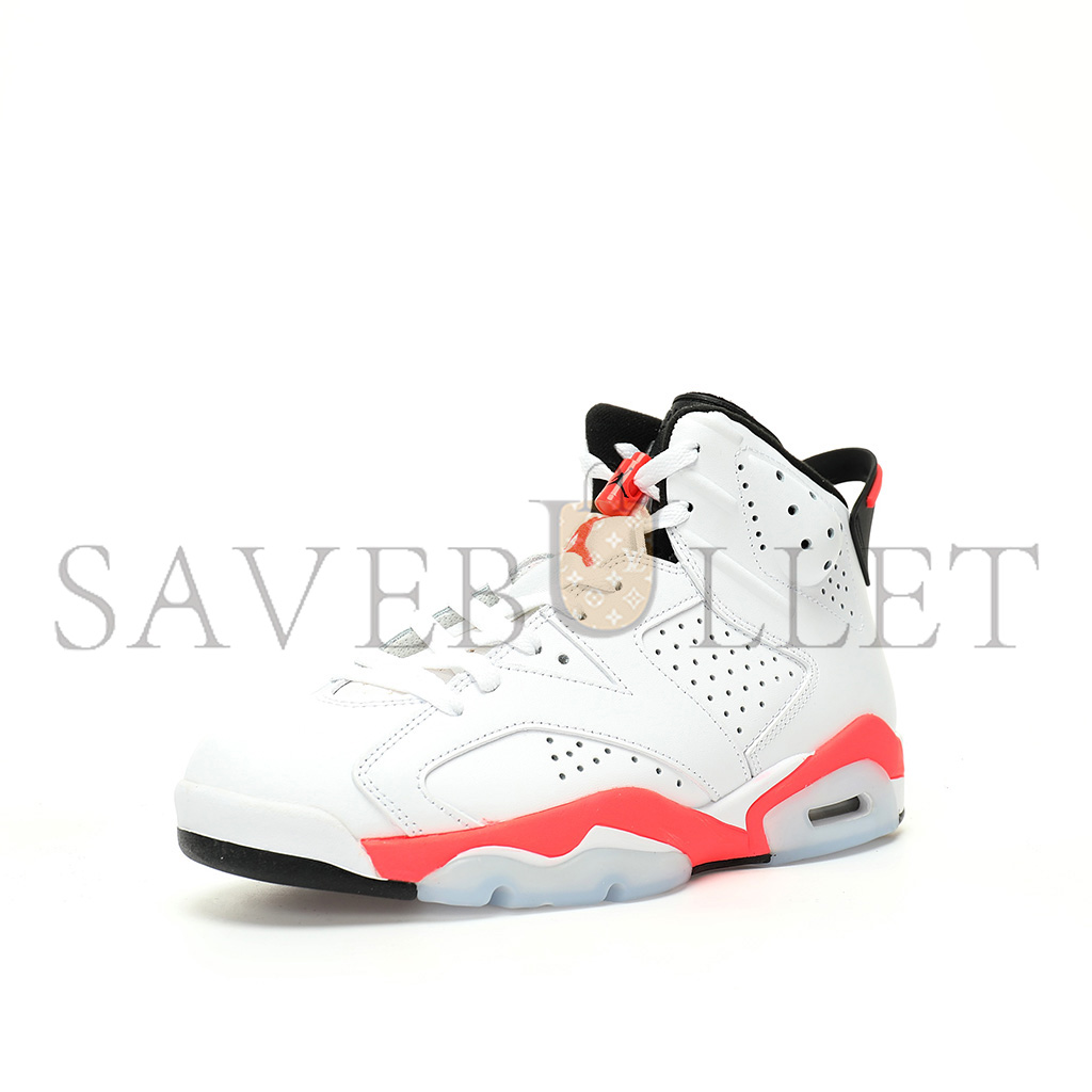 AIR JORDAN 6 RETROWHITE INFRARED 384664-123