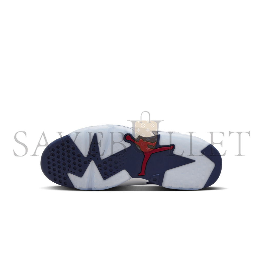 AIR JORDAN 6 WHITE AND MIDNIGHT NAVY CT8529-164