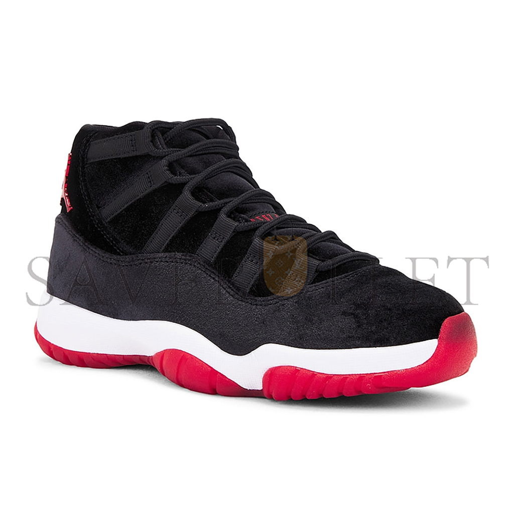 AIR JORDAN 11 WMNS BRED VELVET RUMORED TO RELEASE HOLIDAY DB5457-061