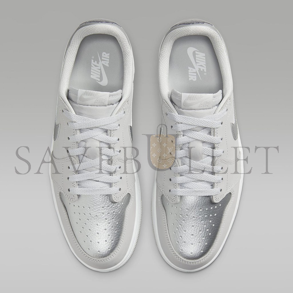 AIR JORDAN 1 RETRO LOW OG METALLIC SILVER CZ0790-002