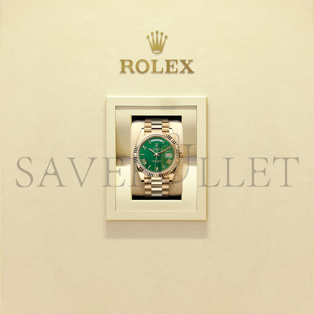 R*l*x day-date 40 oyster, 40 mm, yellow gold watch 228238-0061
