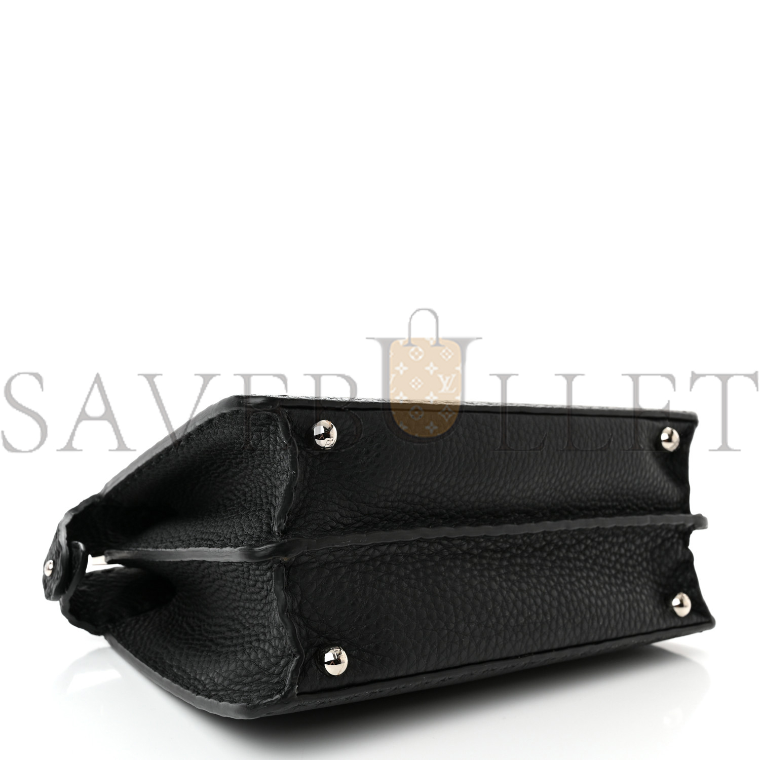 F**di cuoio romano selleria small peekaboo i see u satchel black camel sunflower (27*20*11cm)