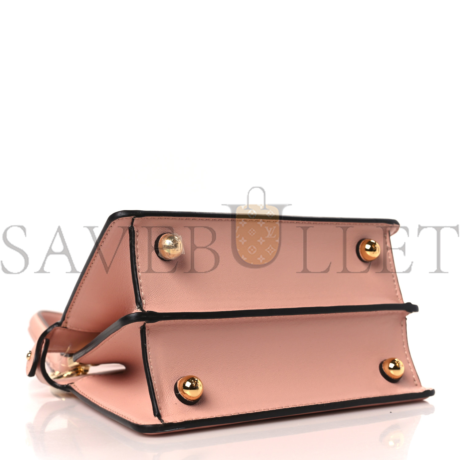 F**di shiny nappa petite peekaboo i see u satchel baby pink (20*15*11cm)