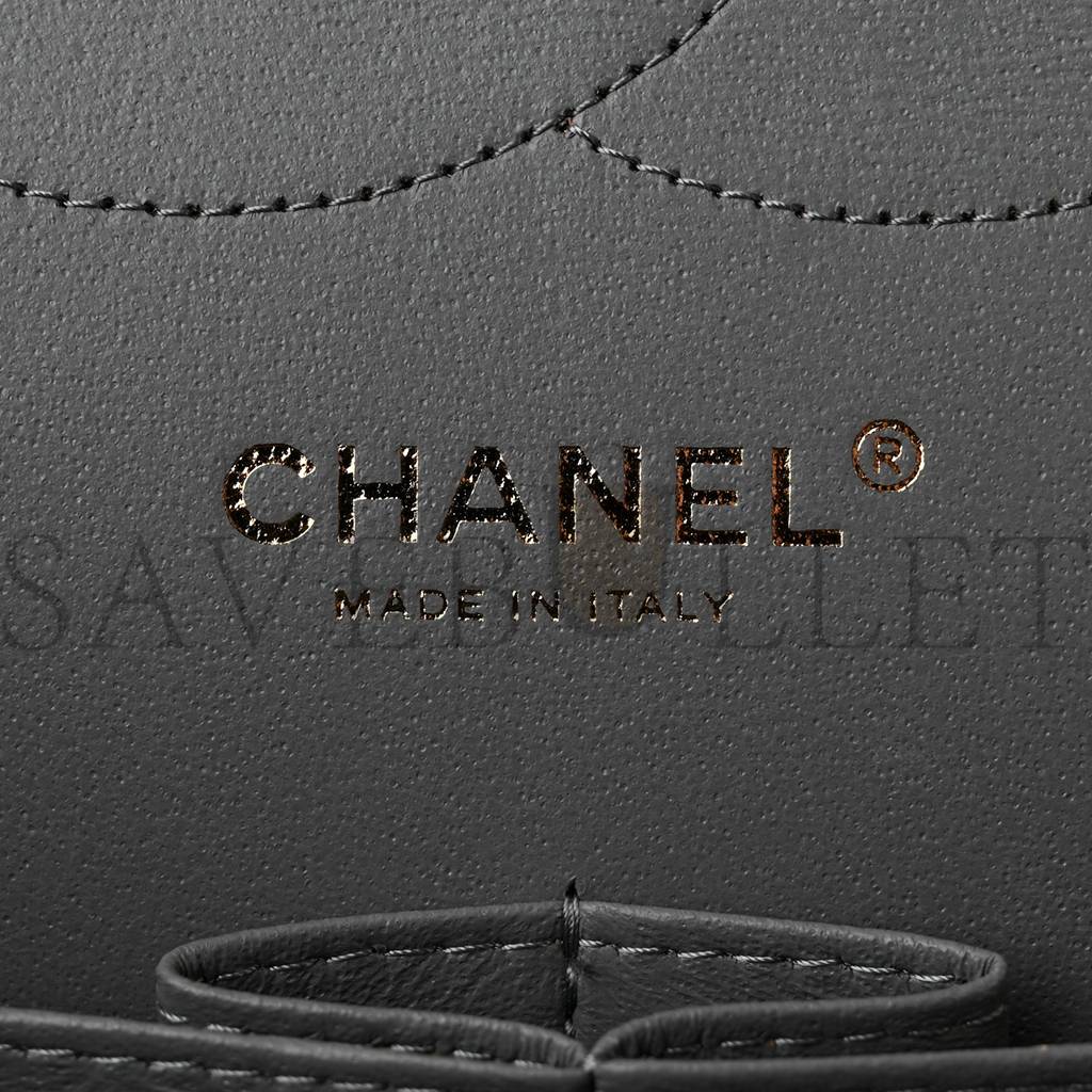 Ch*el caviar quilted jumbo double flap grey rose gold hardware (30*19*8cm)