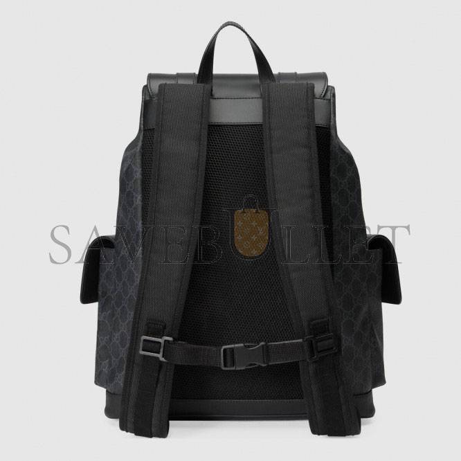 G*u*i gg black backpack 495563 (42*34*16cm)