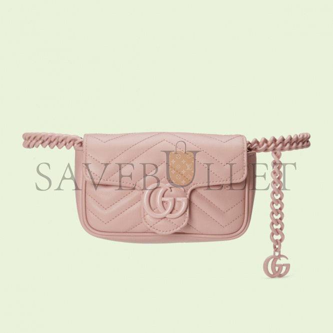 G*u*i gg marmont belt bag 699757 （16.5*10.2*5.1cm)