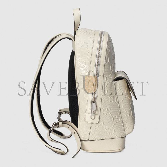 G*u*i gg embossed backpack  658579  (37*27*13cm)