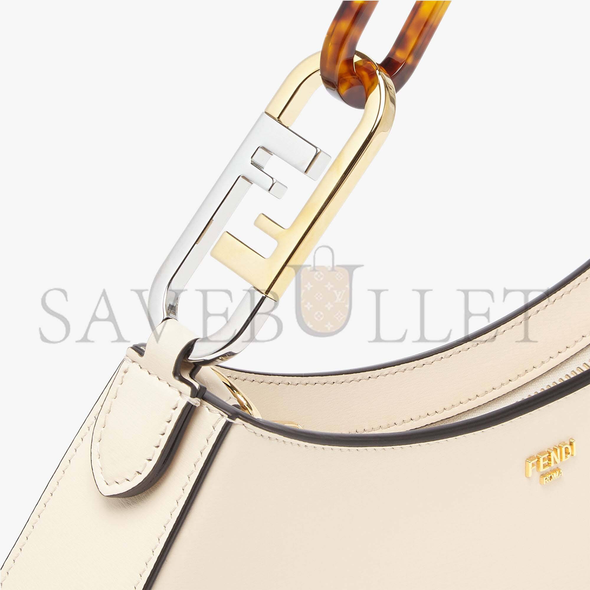 F**di o’lock swing - camellia leather pouch 8bs068ahm0f1dmy (32*11*5cm)