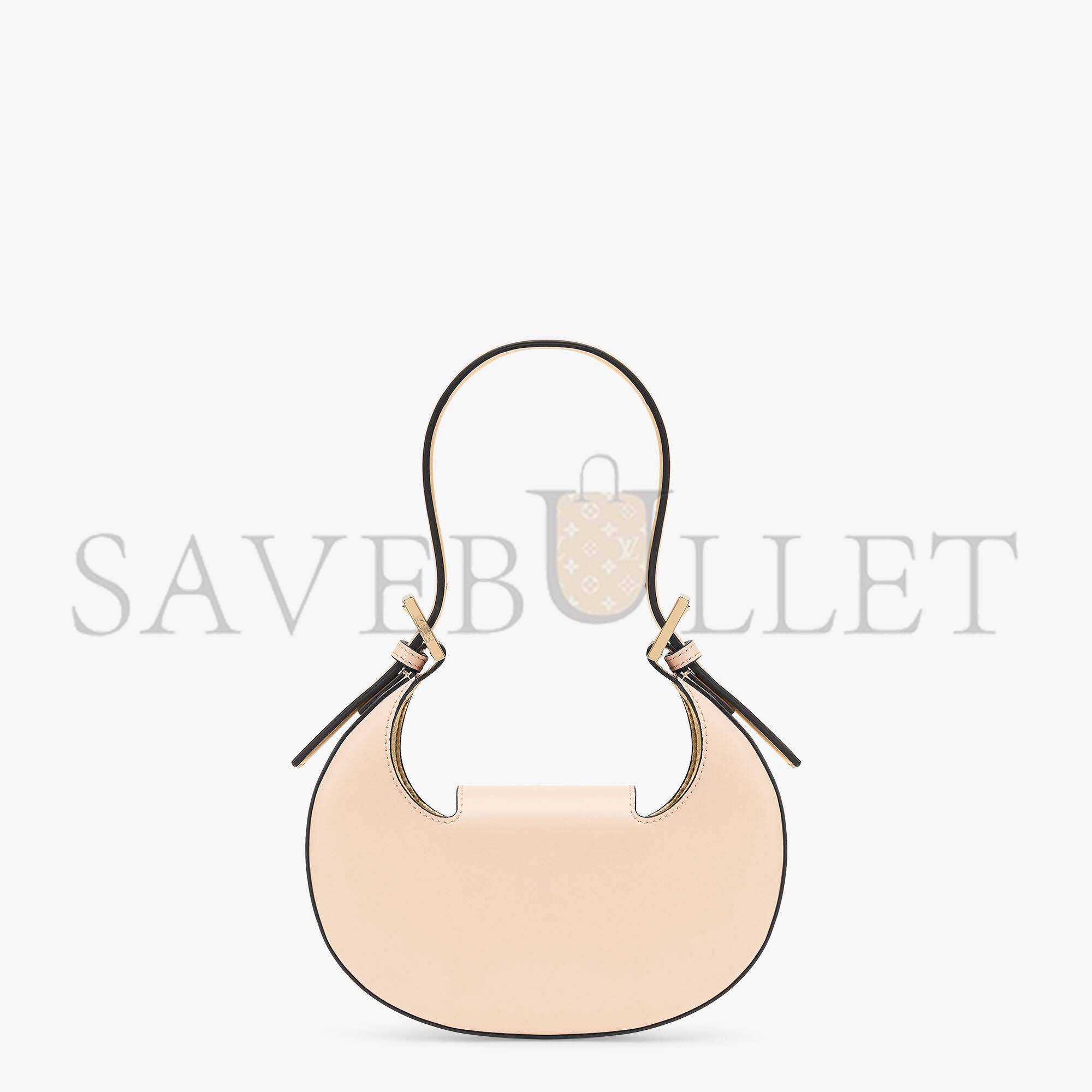 F**di cookie - pale pink leather mini bag 8bs065aaiwf14n1 (22*17.5*4.5cm)