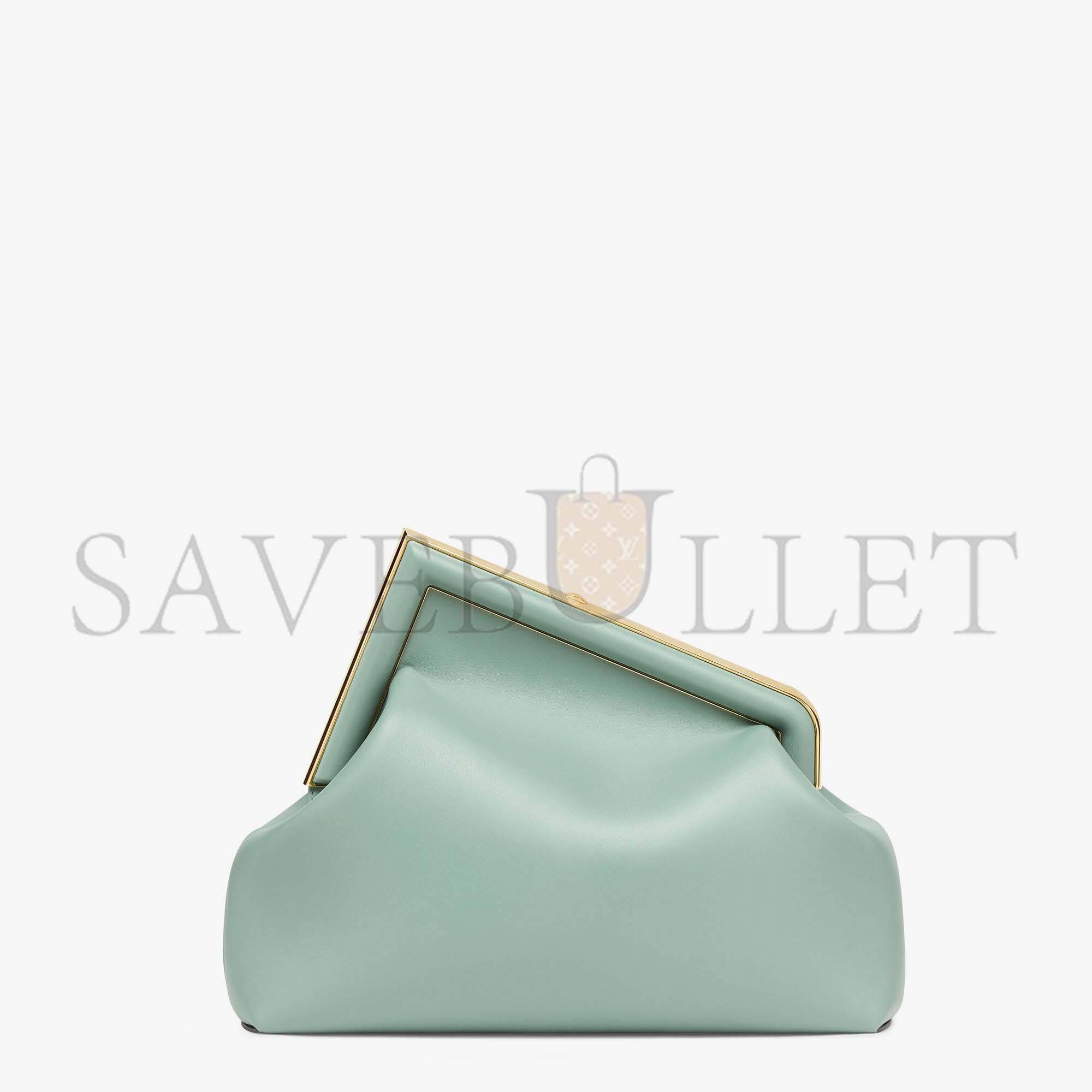 F**di first medium - mint green leather bag 8bp127abvef03hw (32.5*23.5*15cm)