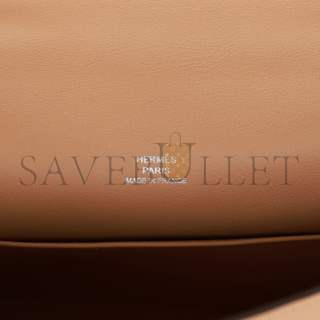 H**mes kelly pochette chai swift palladium hardware (22*12*13cm)