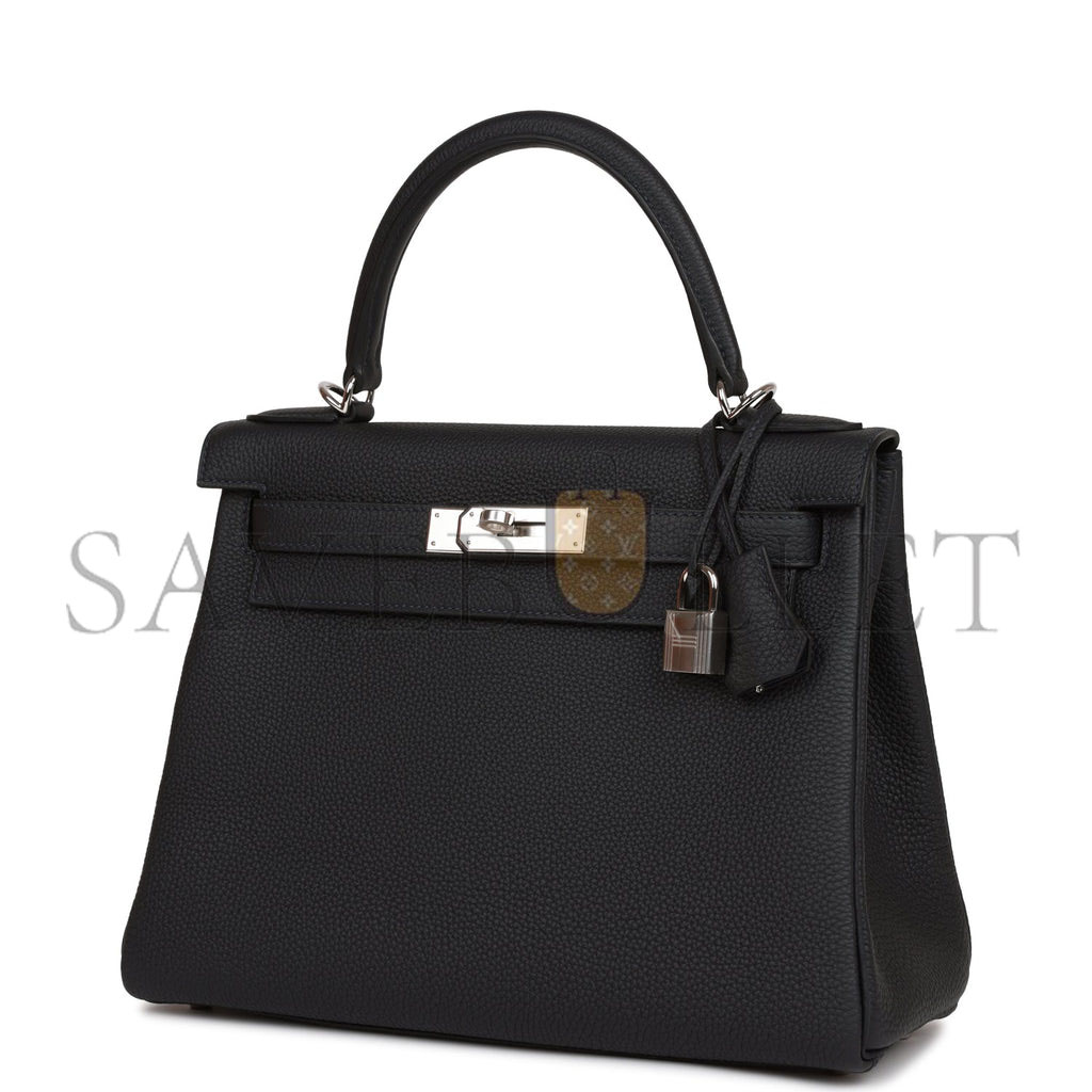 H**mes kelly retourne 28 caban togo palladium hardware (28*22*10cm)