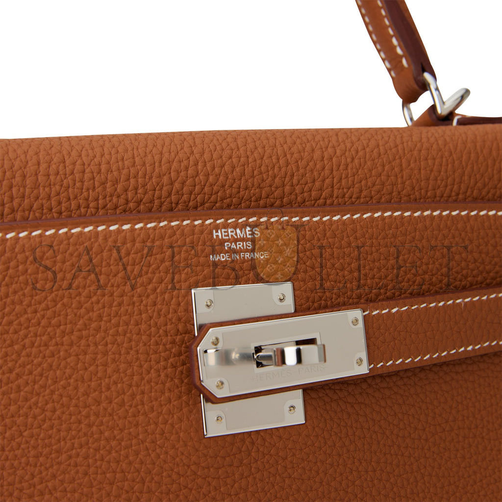 H**mes kelly retourne 28 gold togo palladium hardware (28*22*10cm)