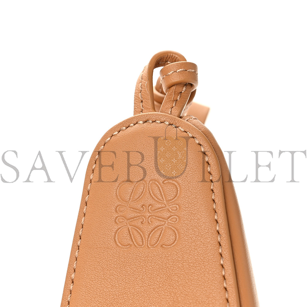 l*ew* calfskin mini hammock hobo warm desert (17*15*10cm)
