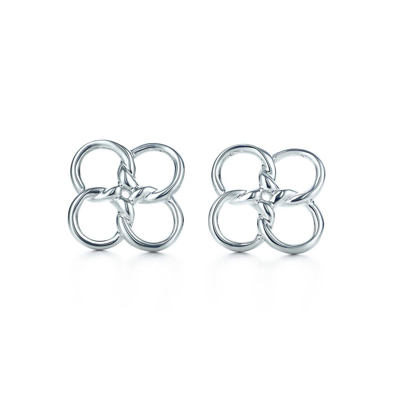 T*f*ny  elsa peretti® quadrifoglio™ earrings