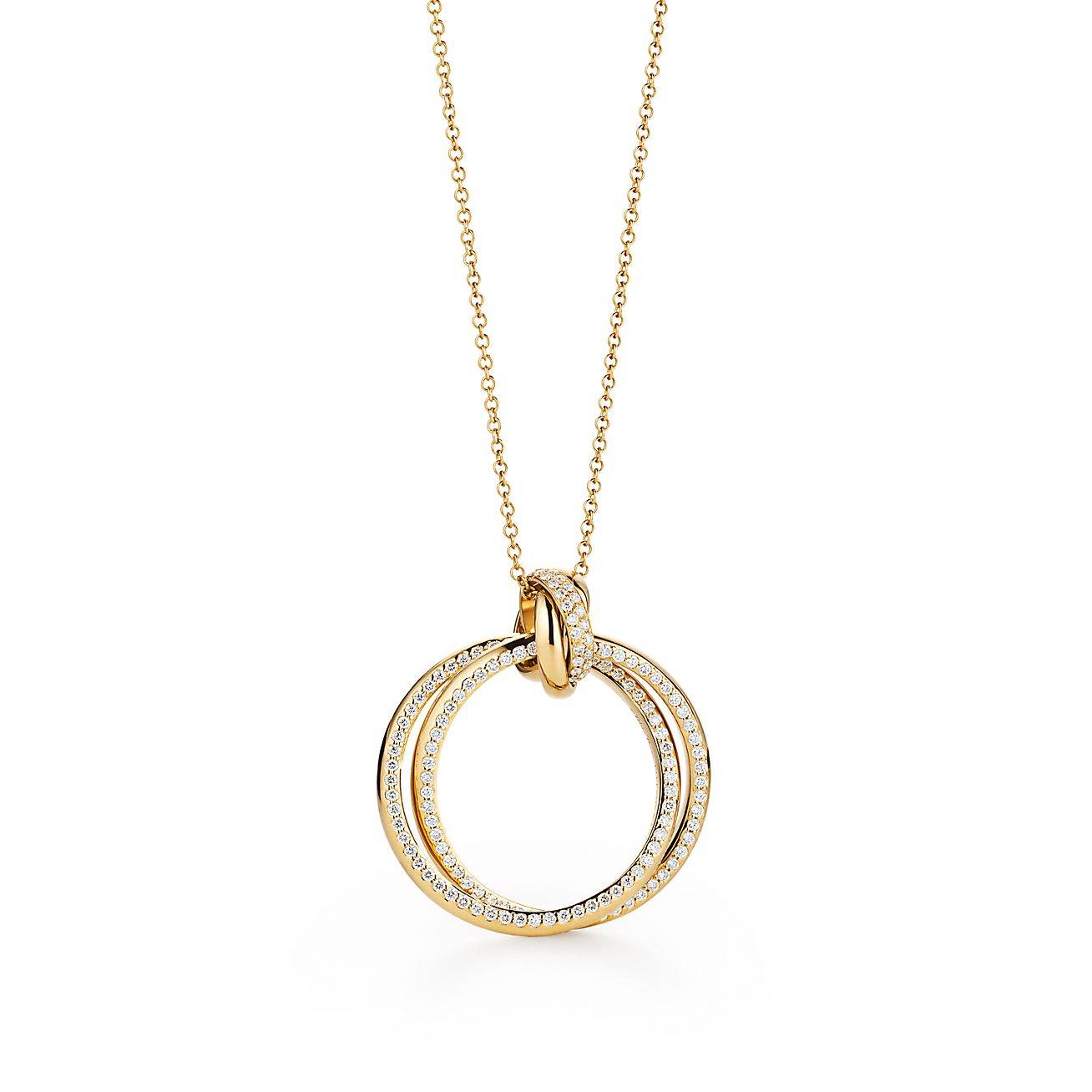 T*f*ny  palomas melody circle pendant