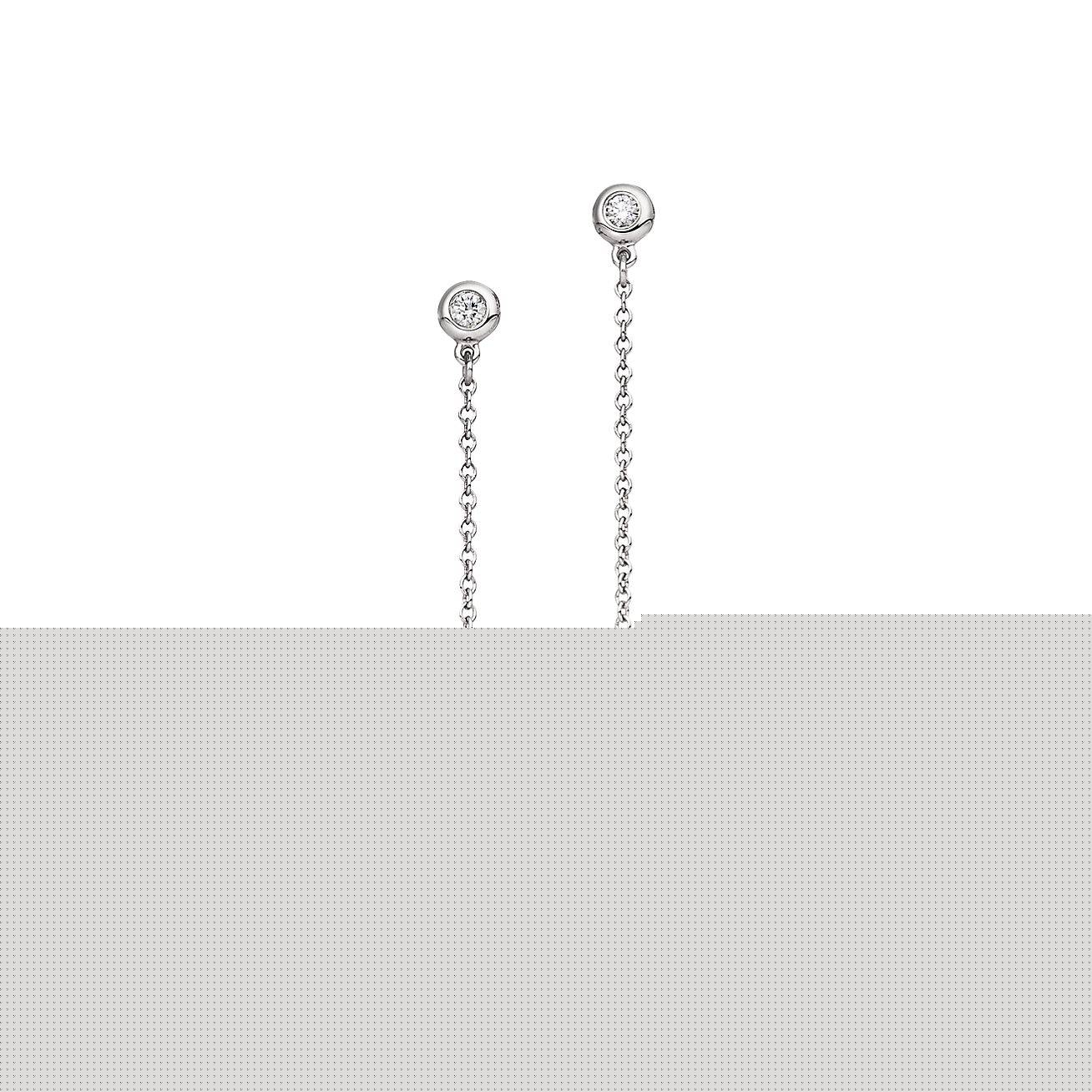 T*f*ny  elsa peretti® diamonds by the yard® open heart earrings