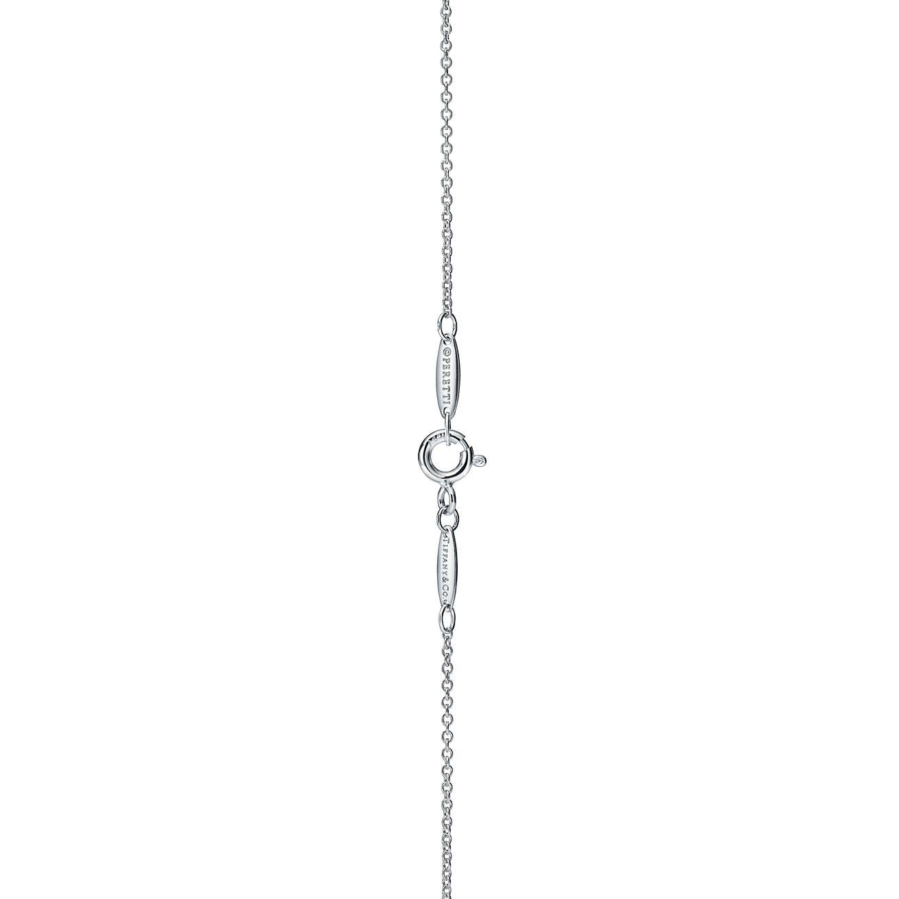 T*f*ny elsa peretti® 2 carat faceted pendant in silver