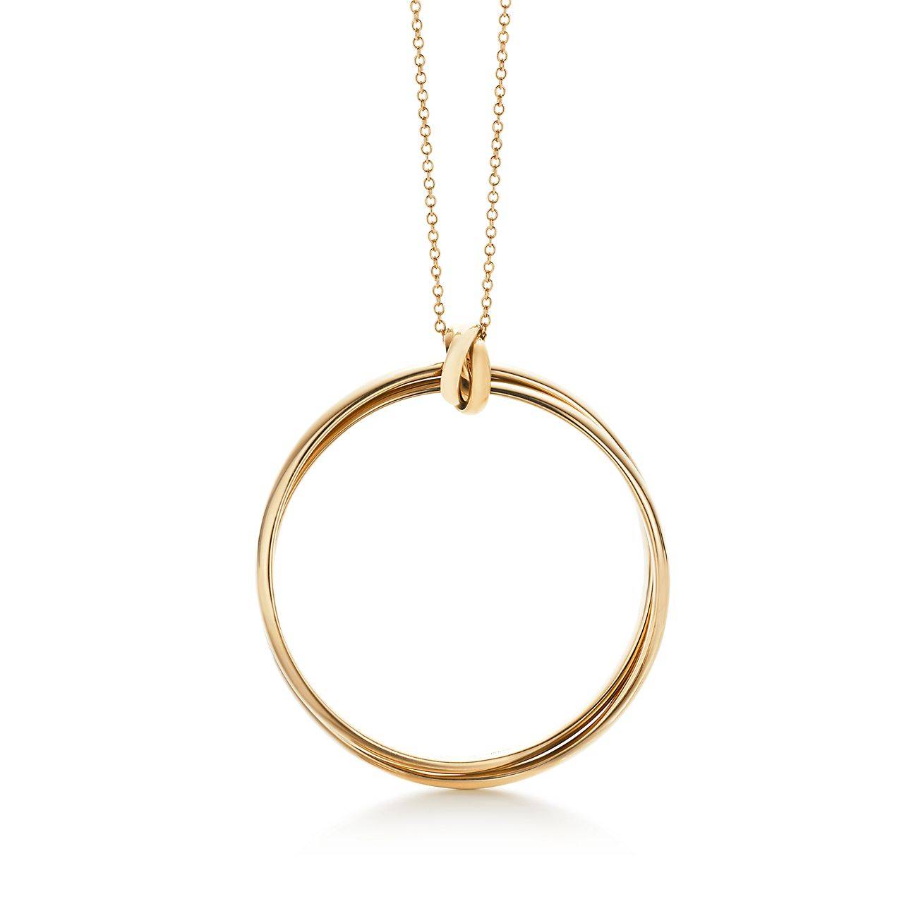 T*f*ny  palomas melody circle pendant