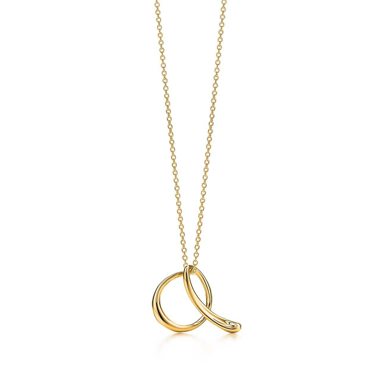 T*f*ny  elsa peretti® letter a pendant