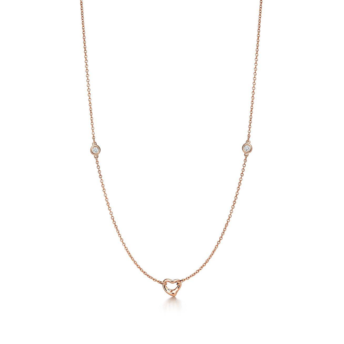 T*f*ny  elsa peretti® open heart necklace