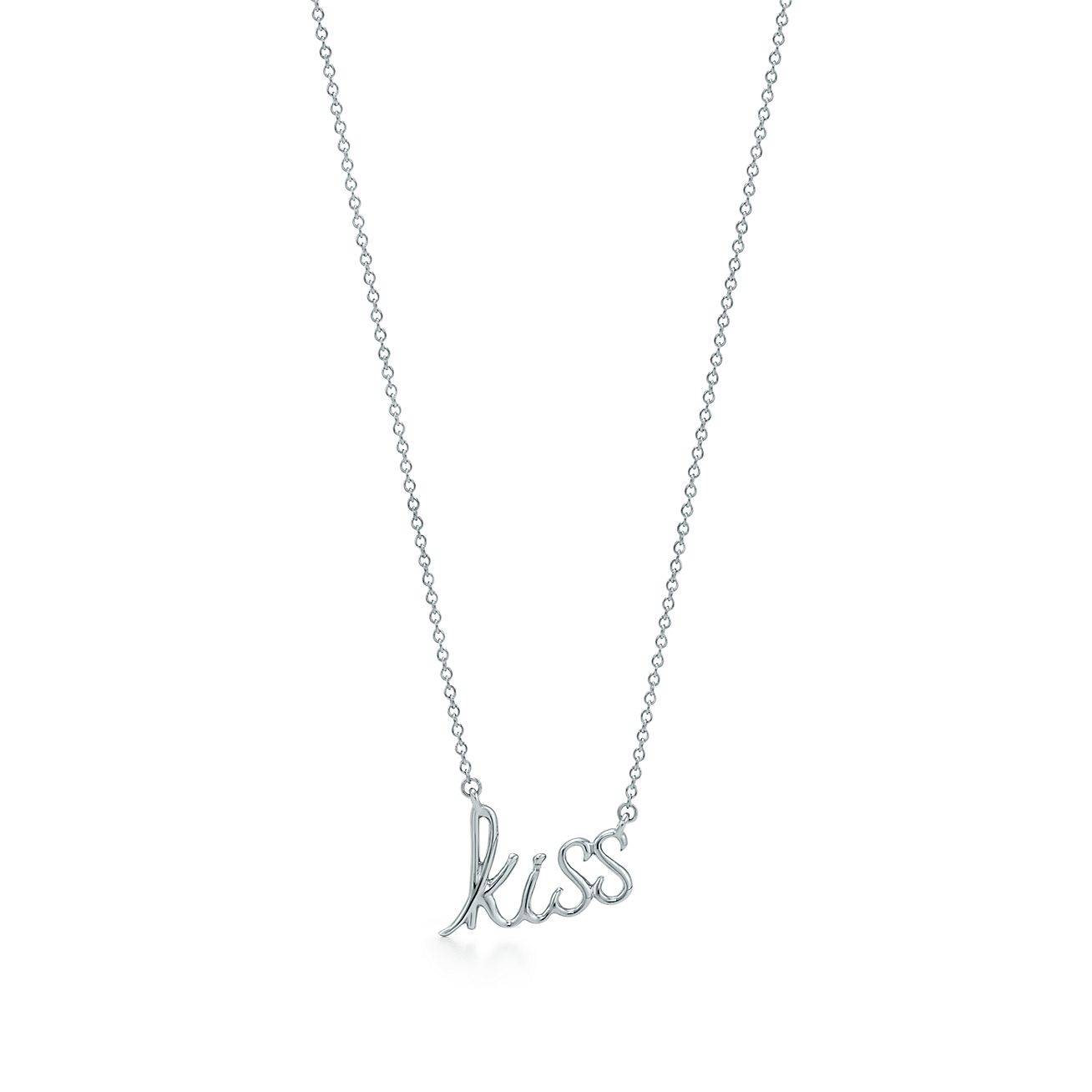 T*f*ny  palomas graffiti kiss pendant