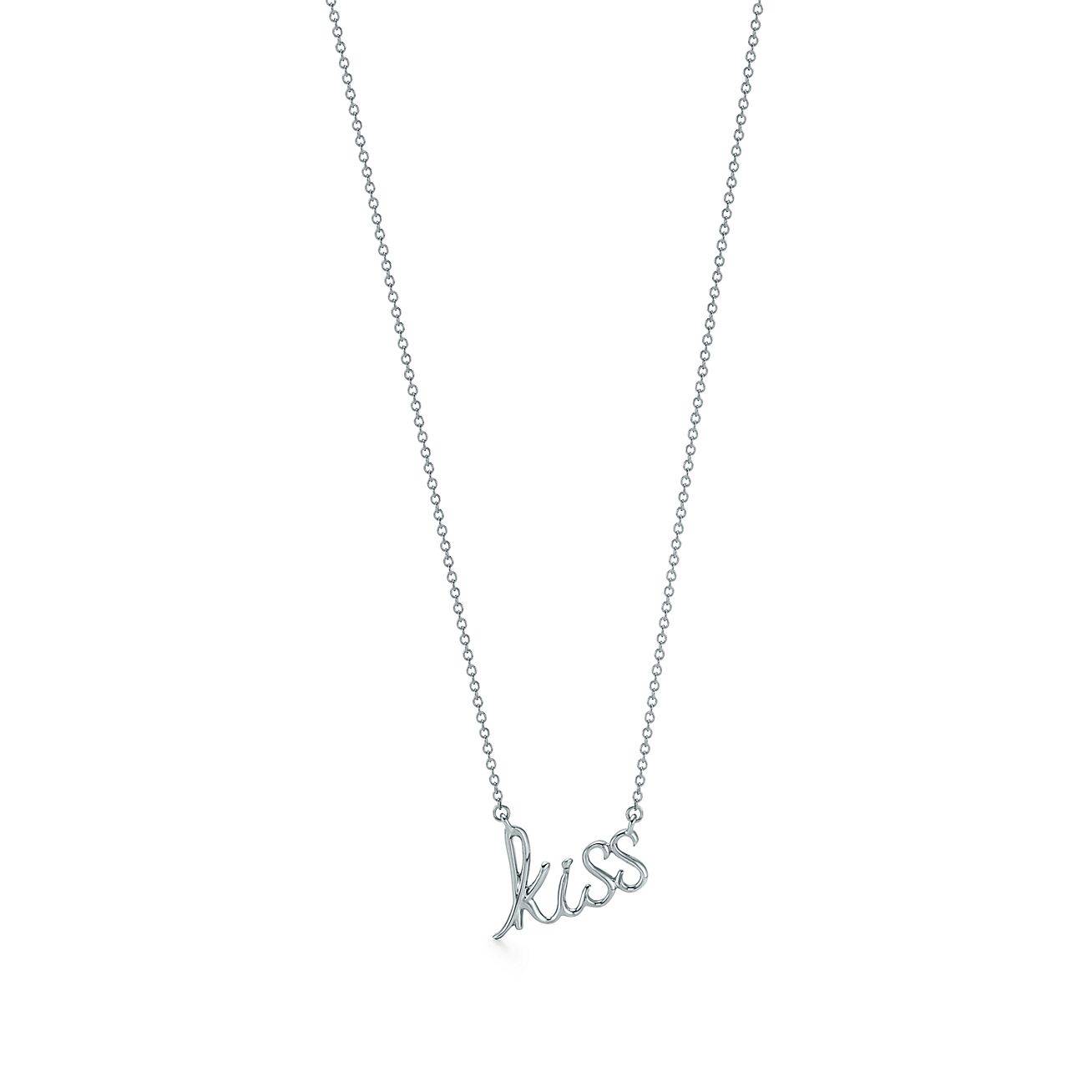 T*f*ny  palomas graffiti kiss pendant