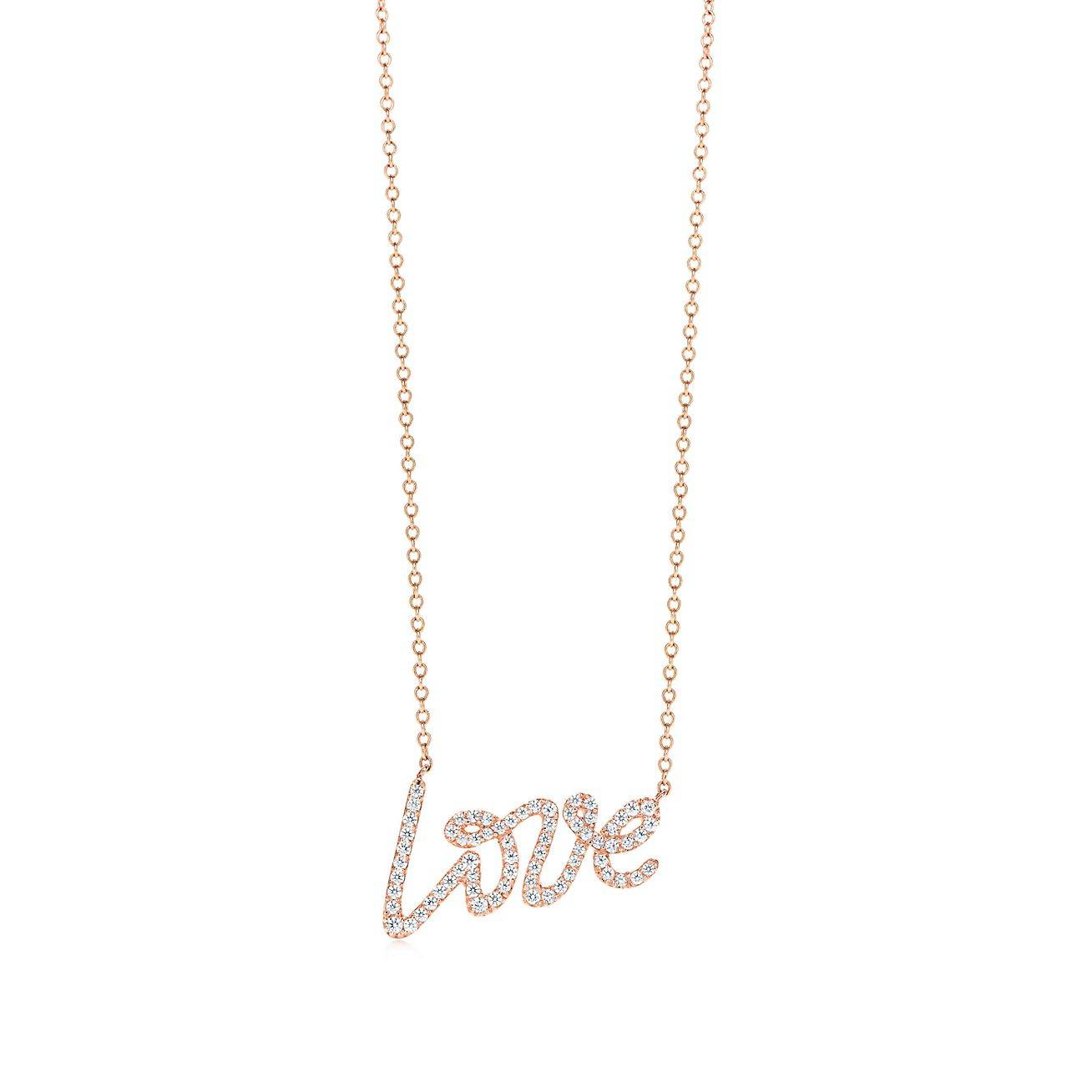 T*f*ny  palomas graffiti love pendant