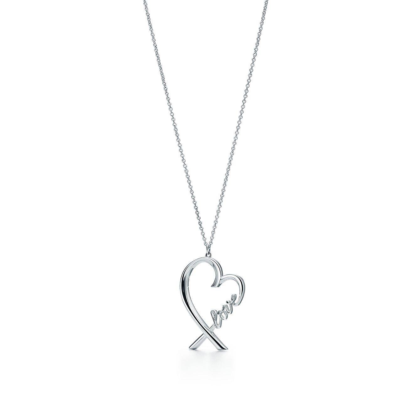 T*f*ny  paloma picasso® loving heart love pendant