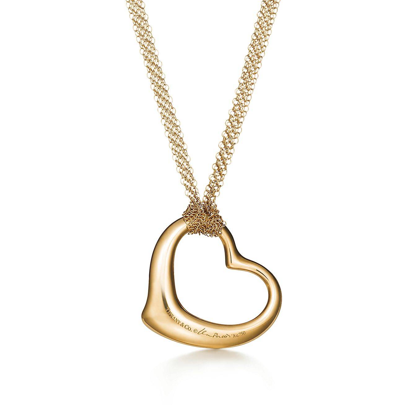 T*f*ny  elsa peretti® open heart pendant