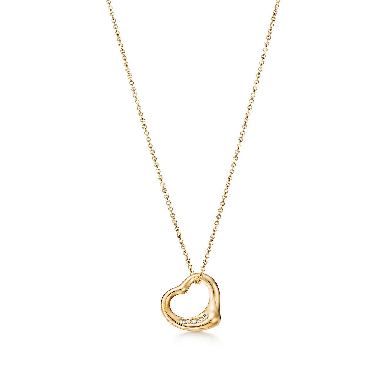 T*f*ny  elsa peretti® open heart pendant