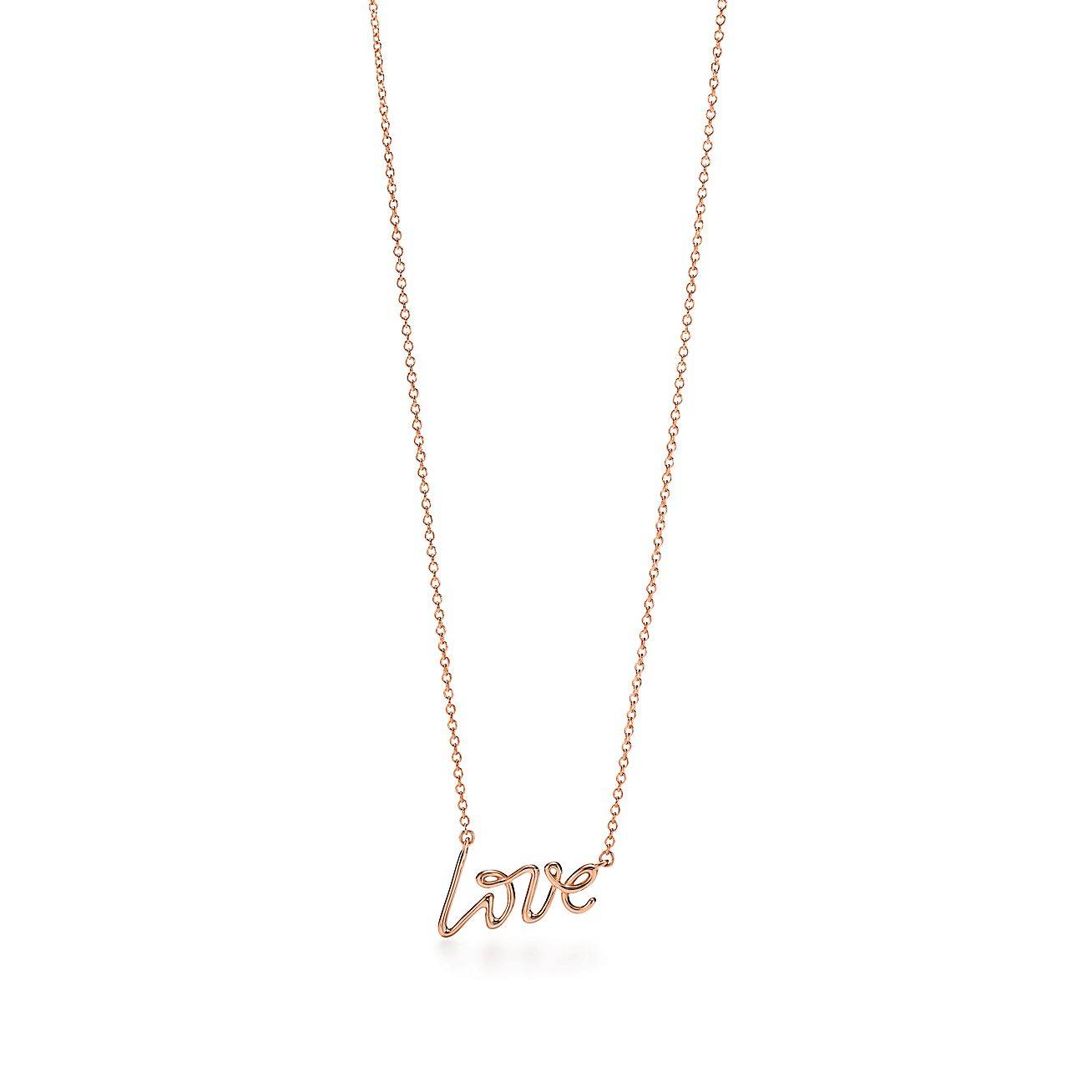 T*f*ny  palomas graffiti love pendant