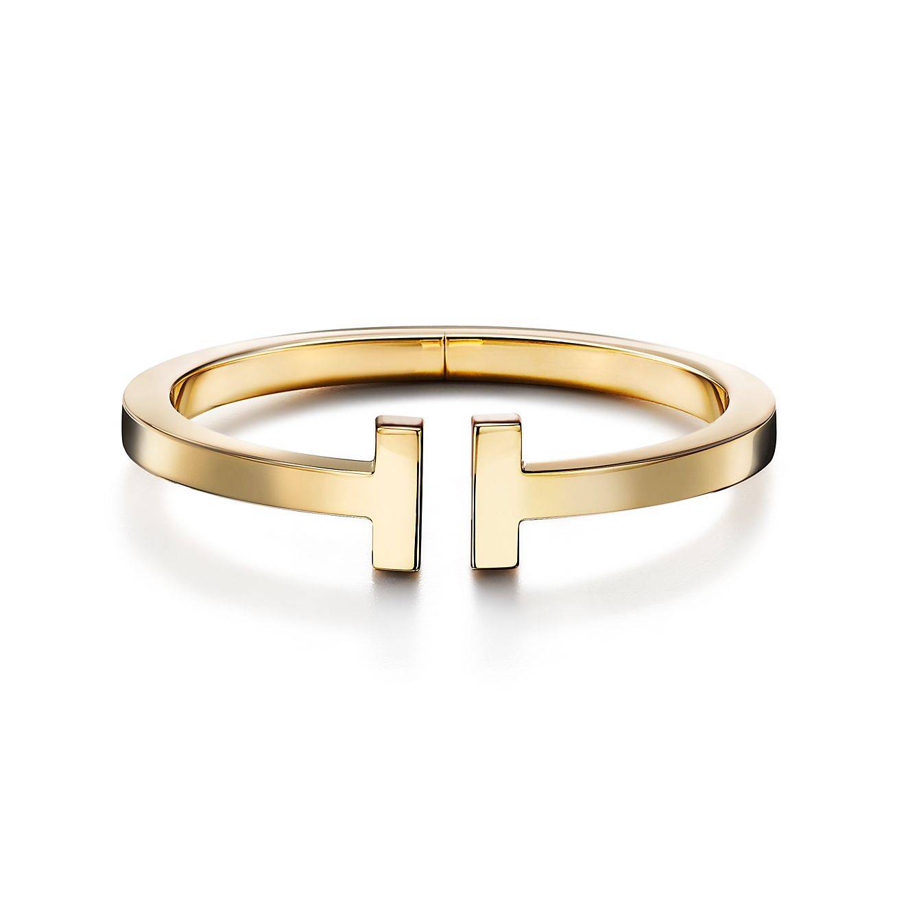 T*f*ny t square bracelet in 18k gold