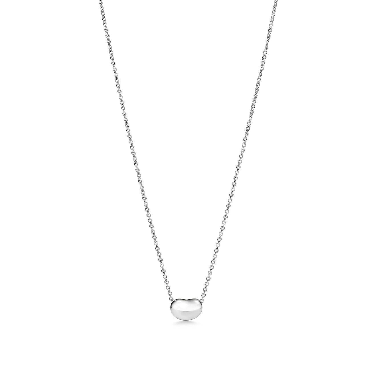 T*f*ny elsa peretti® bean® design pendant in sterling silver, 9 mm