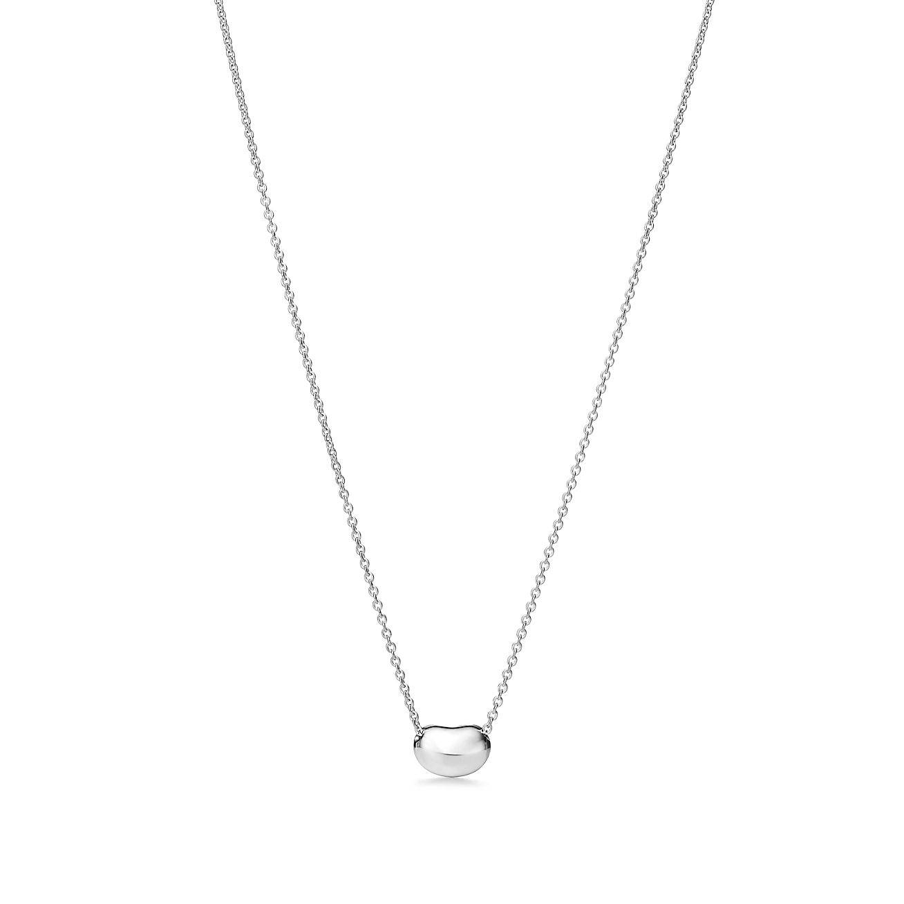 T*f*ny elsa peretti® bean® design pendant in sterling silver, 9 mm