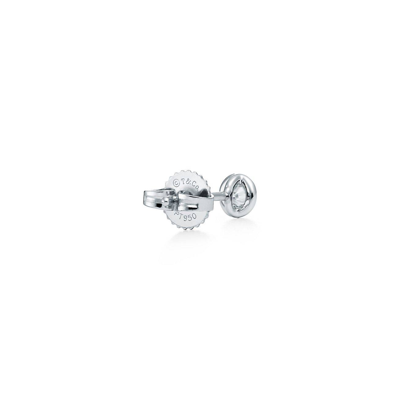 T*f*ny  elsa peretti® diamonds by the yard® earrings in platinum 60017554