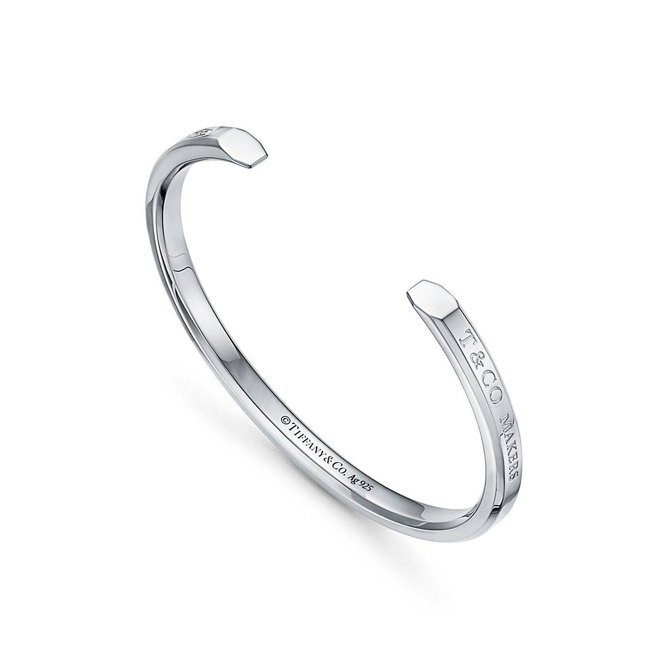 T*f*ny 1837® makers narrow cuff in sterling silver