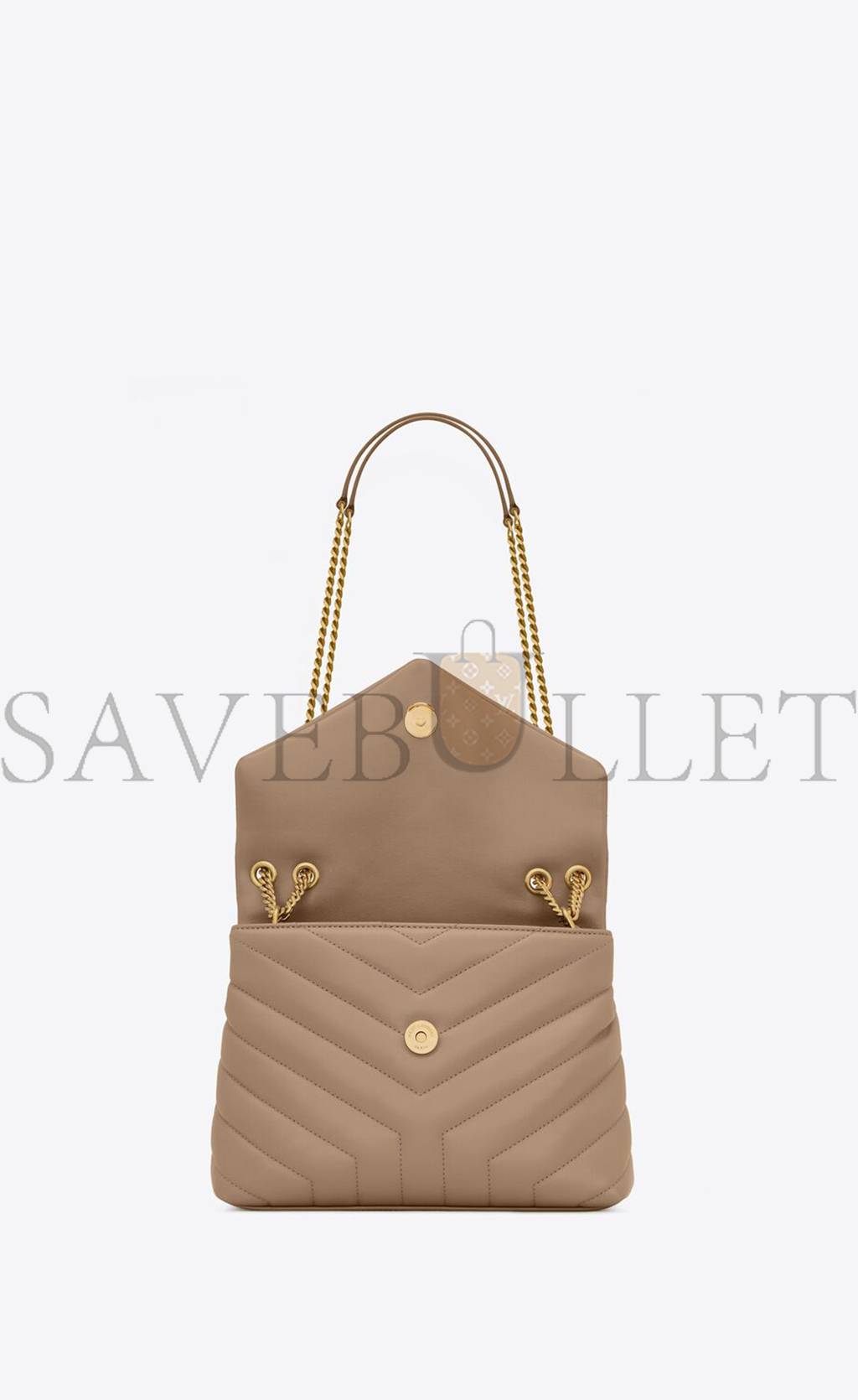 YSL LOULOU SMALL CHAIN BAG IN QUILTED "Y" LEATHER 494699DV7272826 (23*17*9cm)