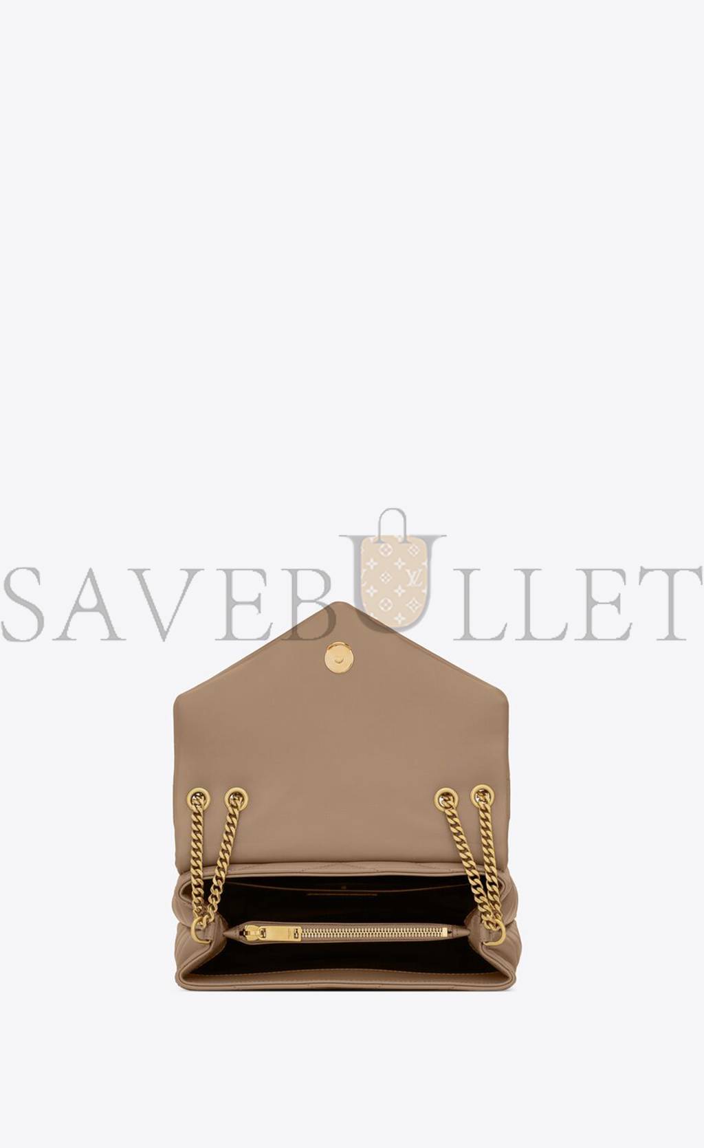 YSL LOULOU SMALL CHAIN BAG IN QUILTED "Y" LEATHER 494699DV7272826 (23*17*9cm)