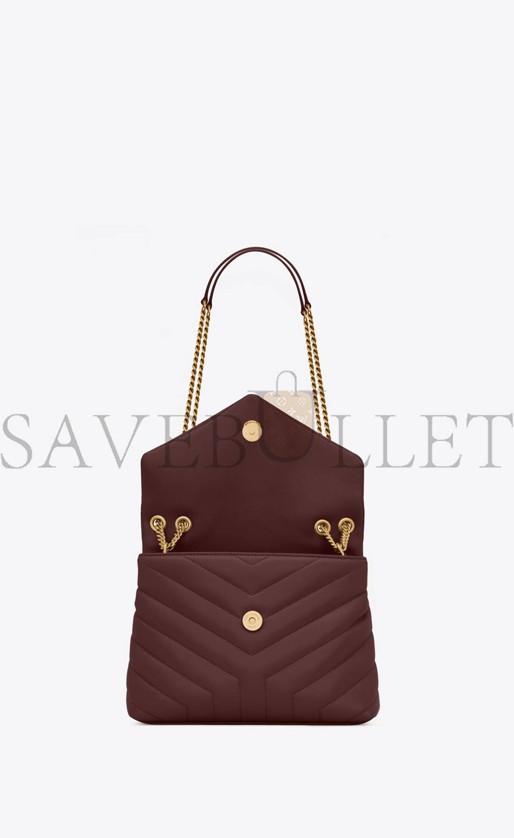 YSL LOULOU SMALL CHAIN BAG IN QUILTED "Y" LEATHER 494699DV7276475 (23*17*9cm)