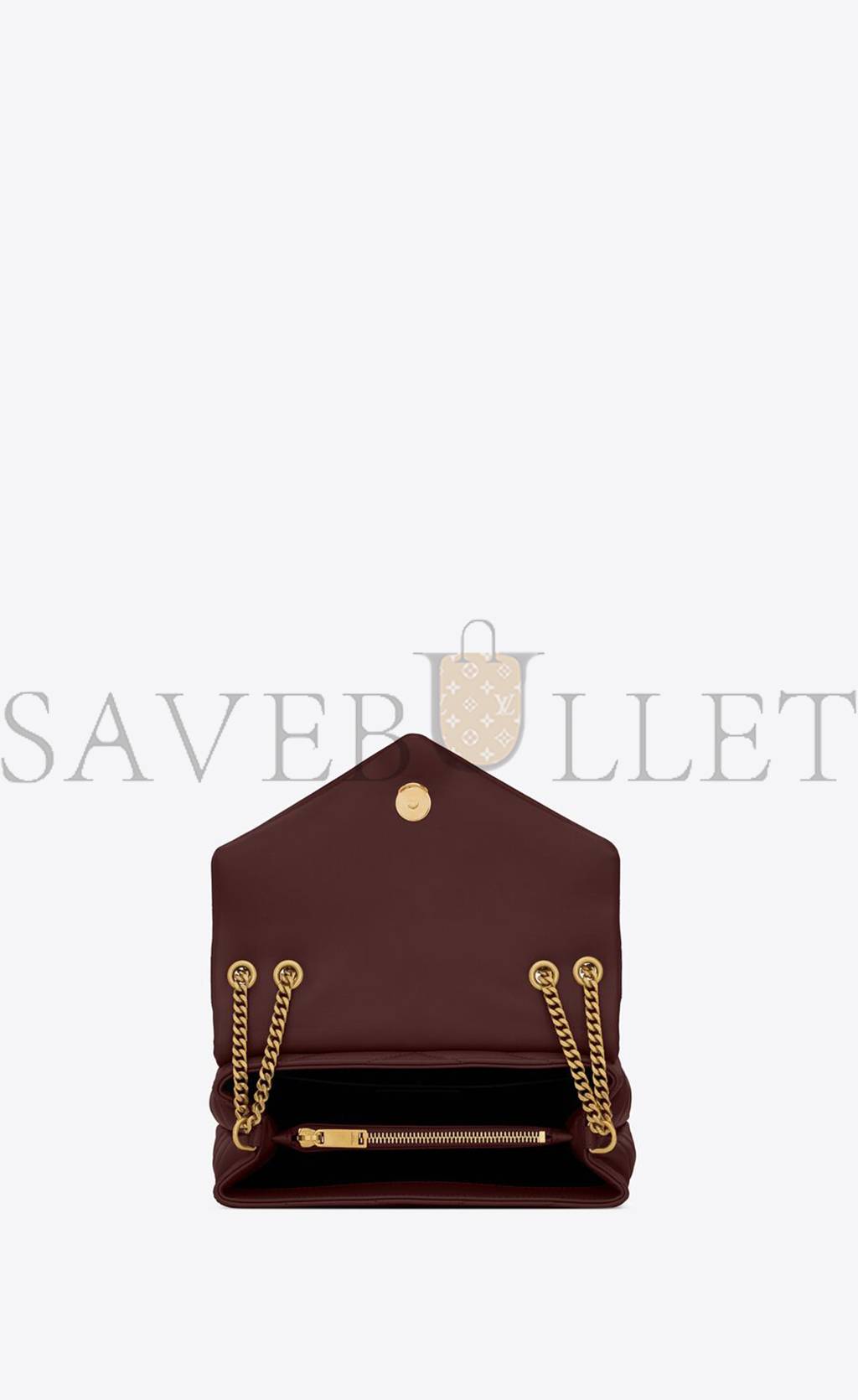 YSL LOULOU SMALL CHAIN BAG IN QUILTED "Y" LEATHER 494699DV7276475 (23*17*9cm)