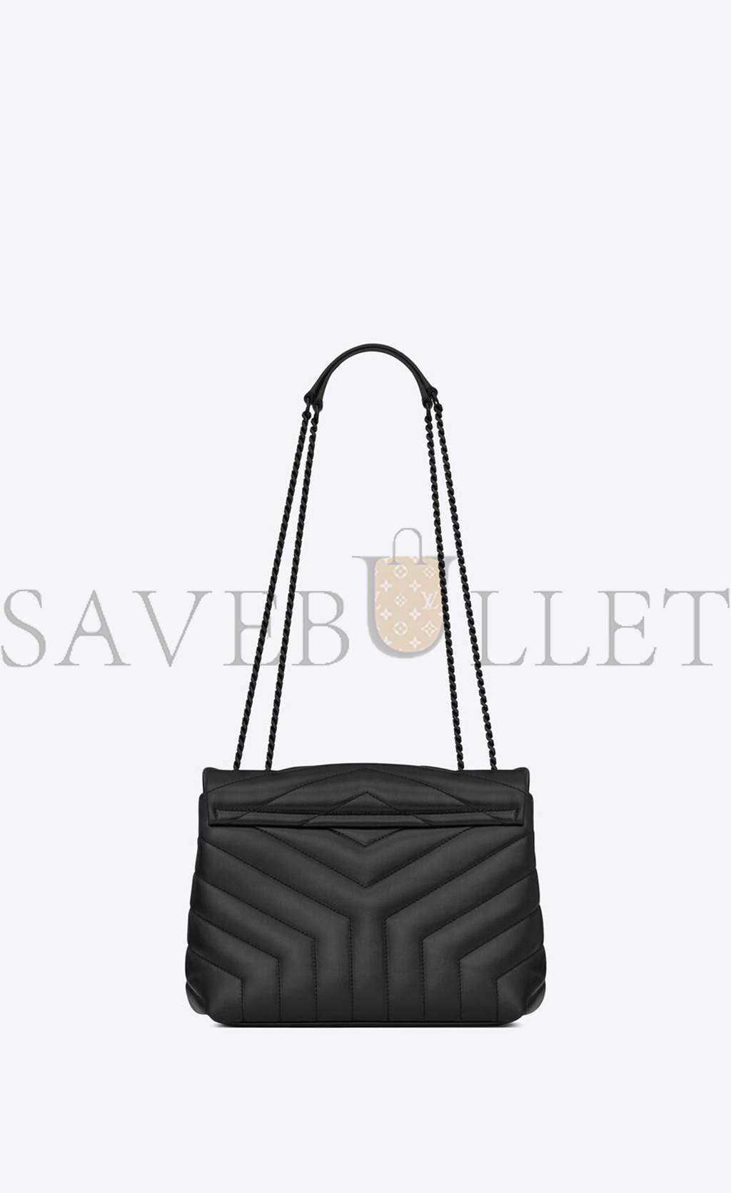 YSL LOULOU SMALL CHAIN BAG IN QUILTED "Y" LEATHER 494699DV7281000 (23*17*9cm)